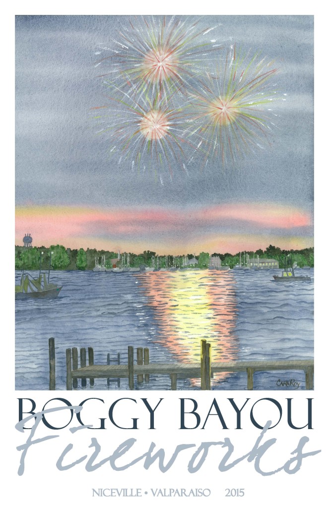 Boggy Bayou Fireworks 2015